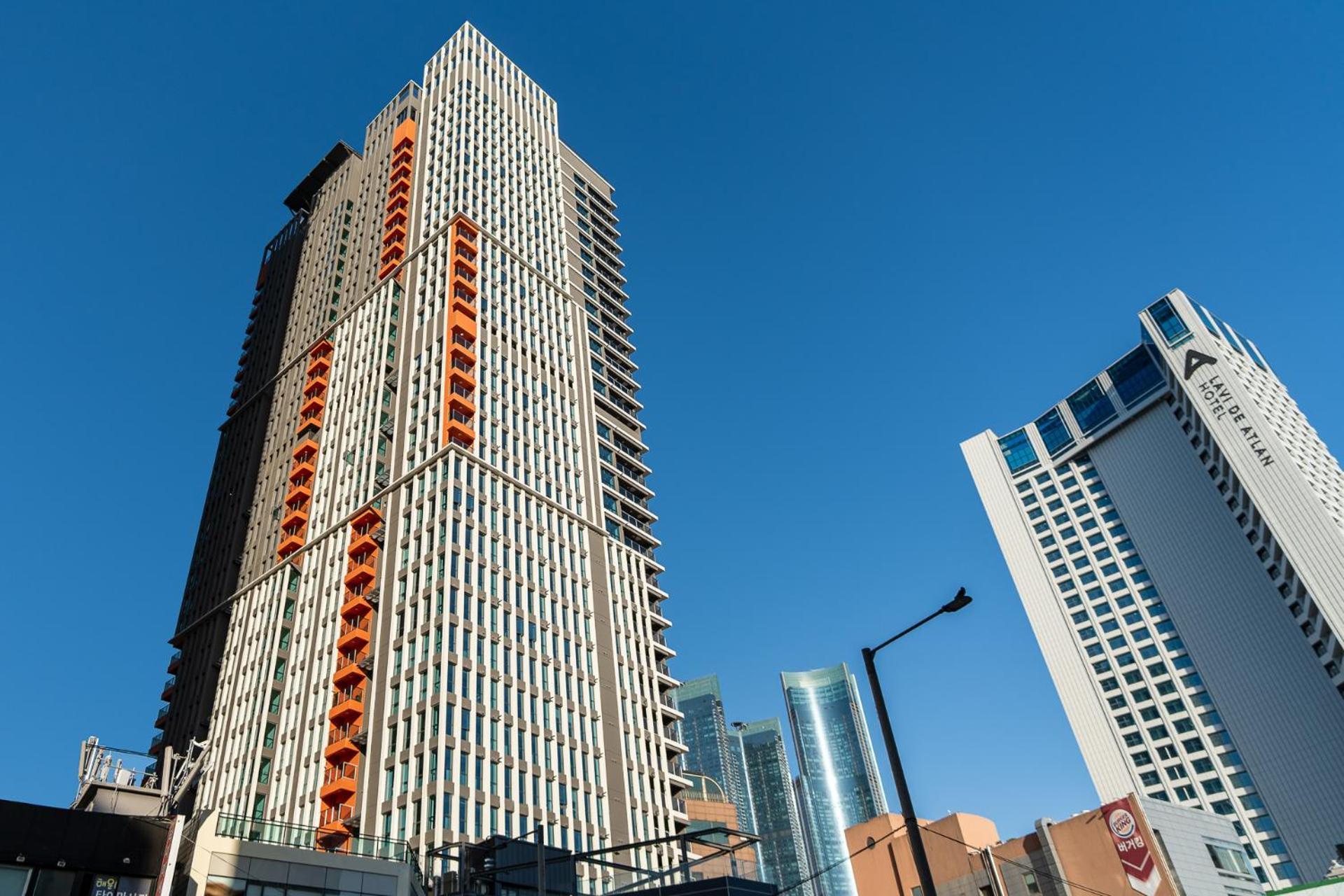D Ov Haeundae Hotel Busan Eksteriør billede