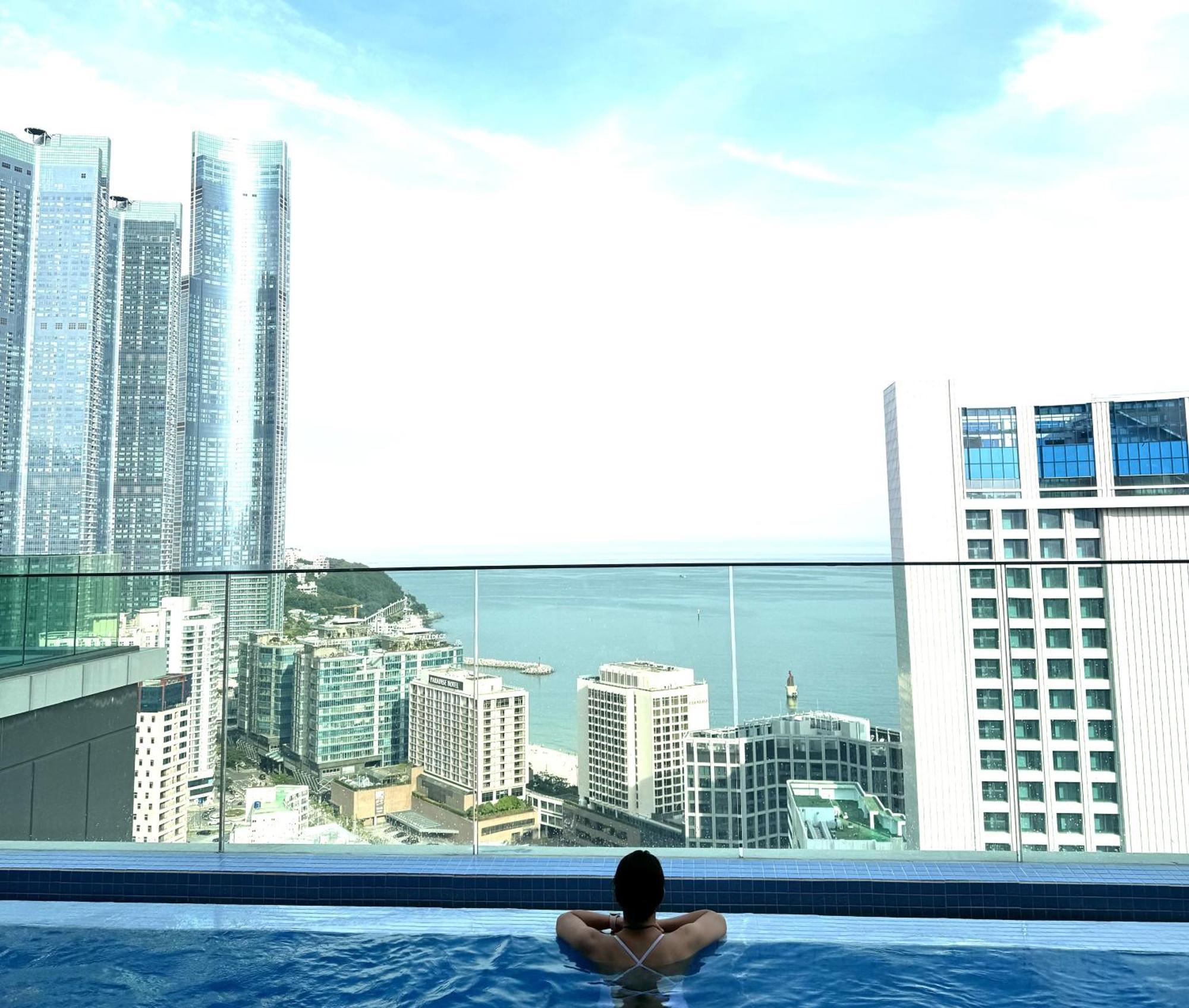 D Ov Haeundae Hotel Busan Eksteriør billede